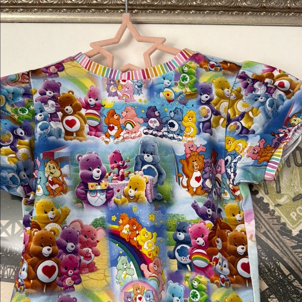 Care Bears Rainbow and Cloud Short Sleeve Tee - Picture 6 of 6